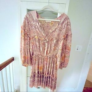 Spell the Gypsy collective.Blush color worn once!